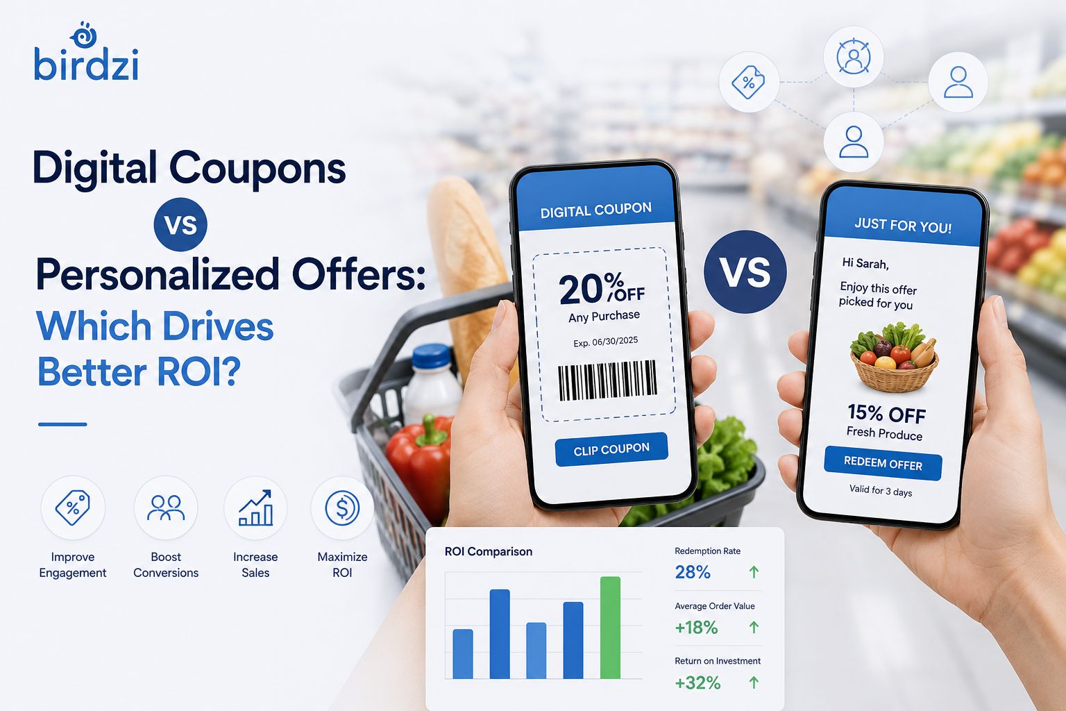 Comparing Digital Coupons and Personalized Offers ROI