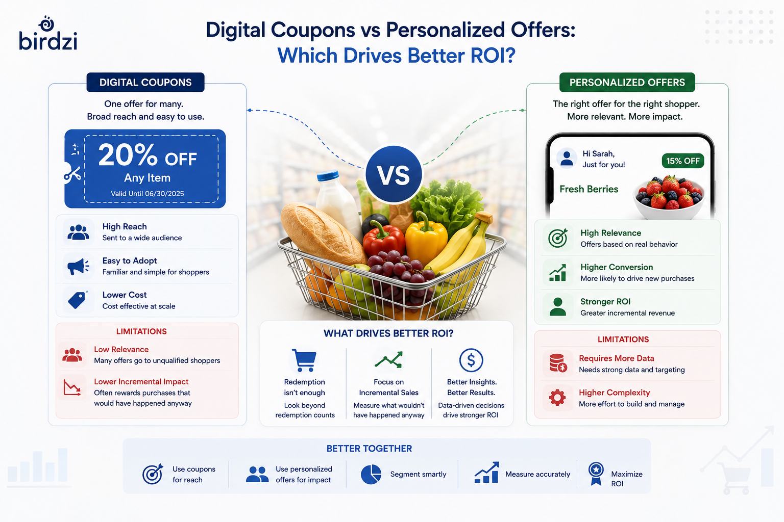 coupons vs personalized offers, which drives better ROI