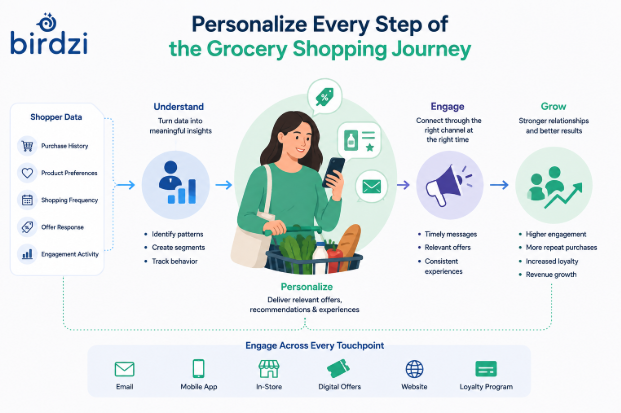 improve grocery shopping journey